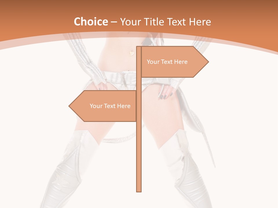 Humor Di Cu Ion Figure PowerPoint Template