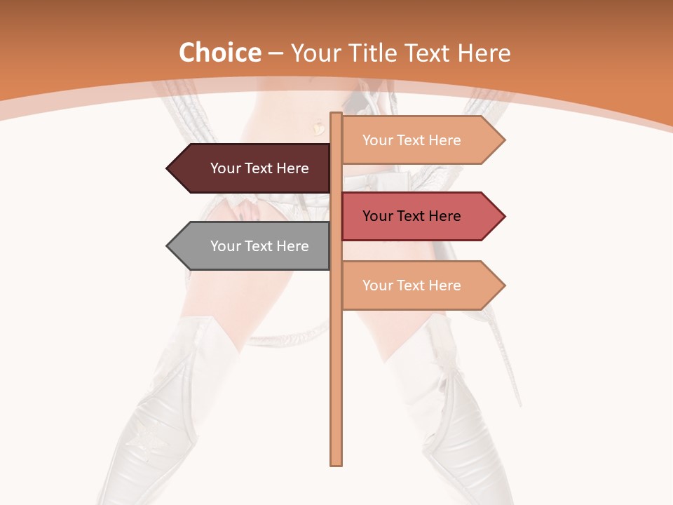 Humor Di Cu Ion Figure PowerPoint Template