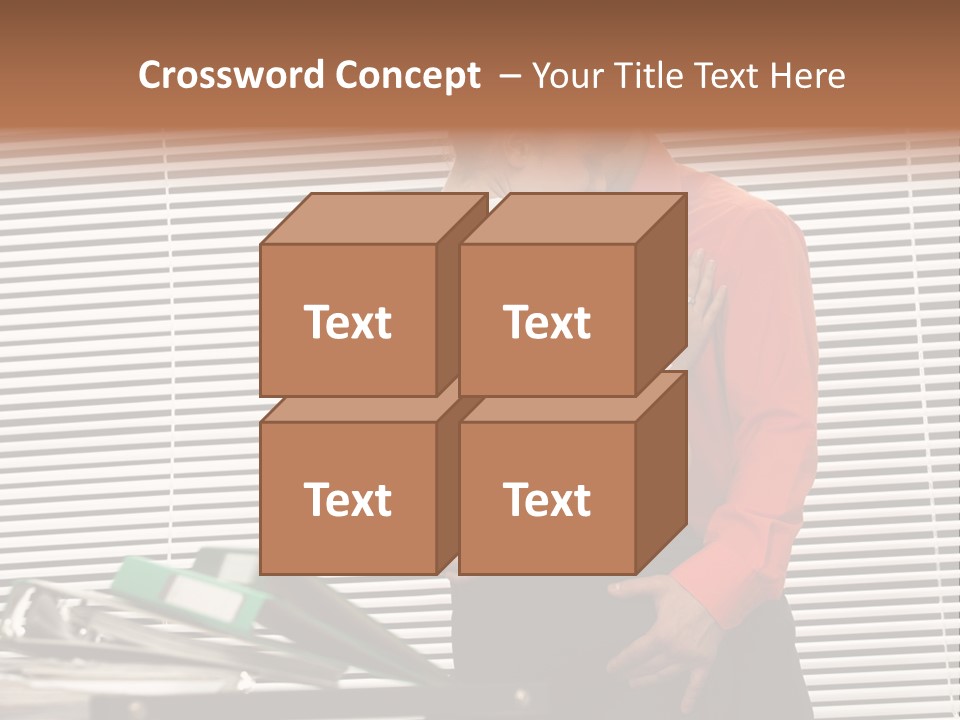Male Hold  PowerPoint Template