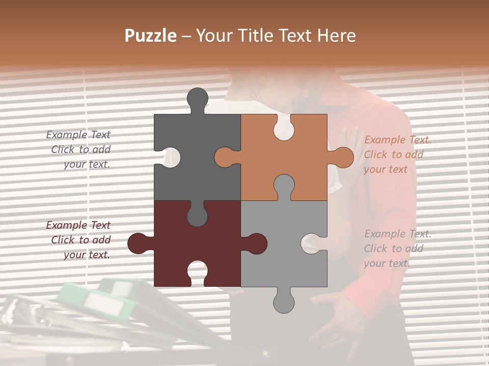 Male Hold  PowerPoint Template