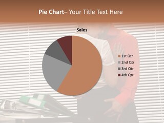 Male Hold  PowerPoint Template