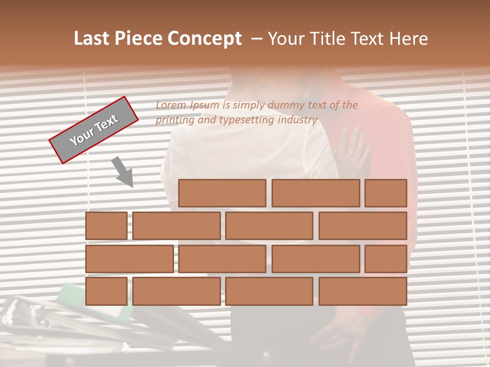 Male Hold  PowerPoint Template