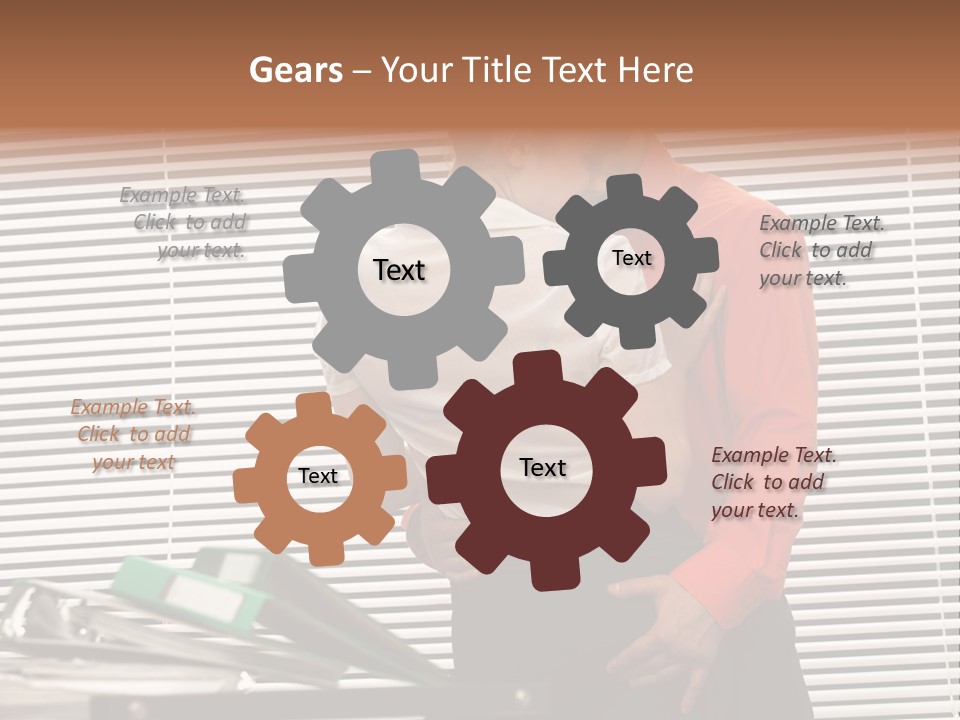 Male Hold  PowerPoint Template