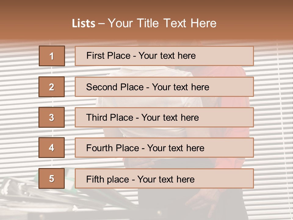 Male Hold  PowerPoint Template