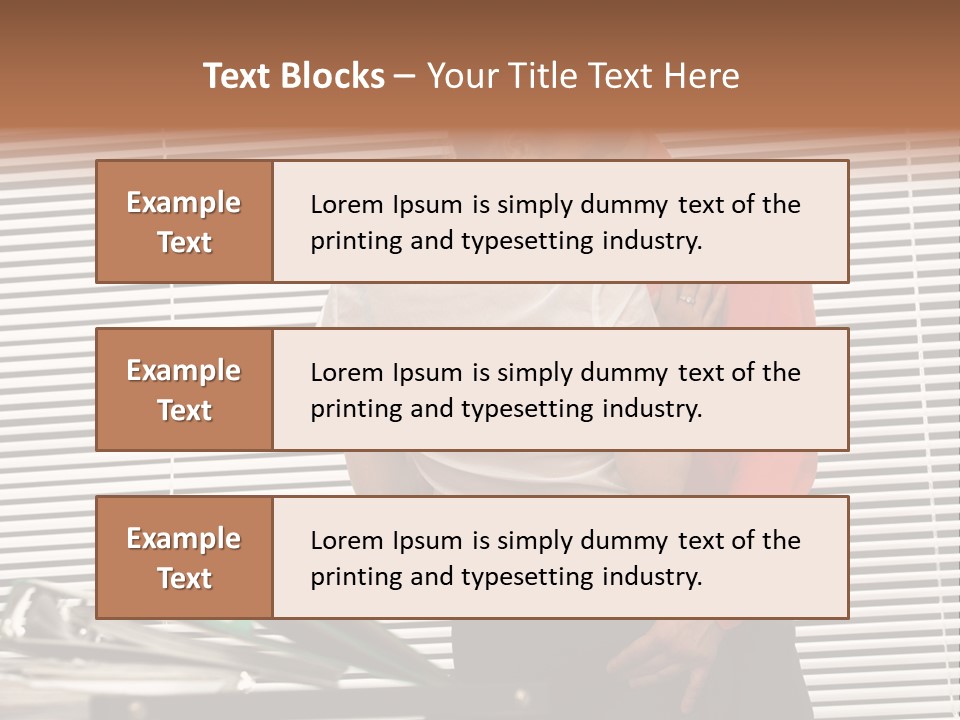 Male Hold  PowerPoint Template