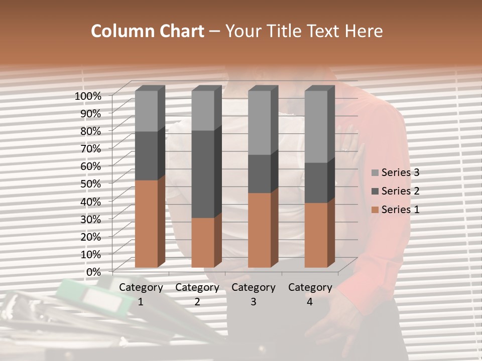 Male Hold  PowerPoint Template
