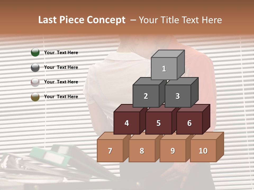 Male Hold  PowerPoint Template