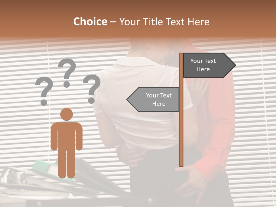 Male Hold  PowerPoint Template