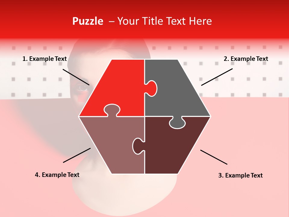 Lady Hair Woman PowerPoint Template