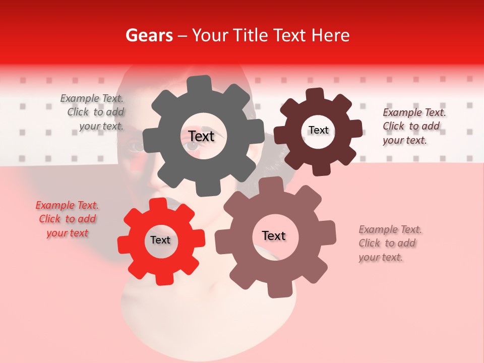 Lady Hair Woman PowerPoint Template