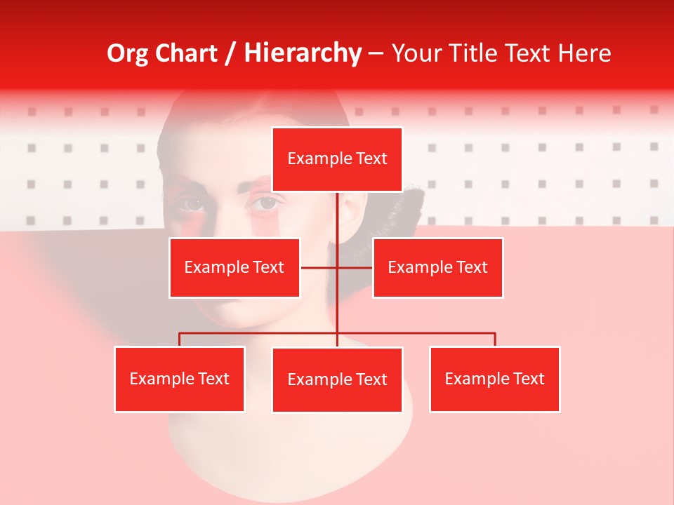 Lady Hair Woman PowerPoint Template