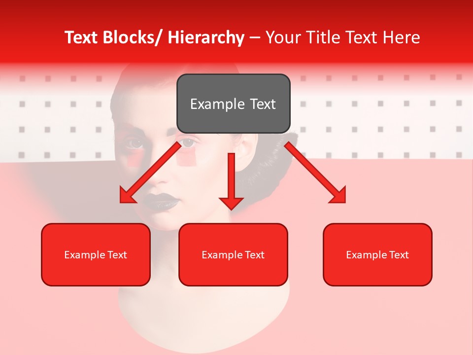 Lady Hair Woman PowerPoint Template