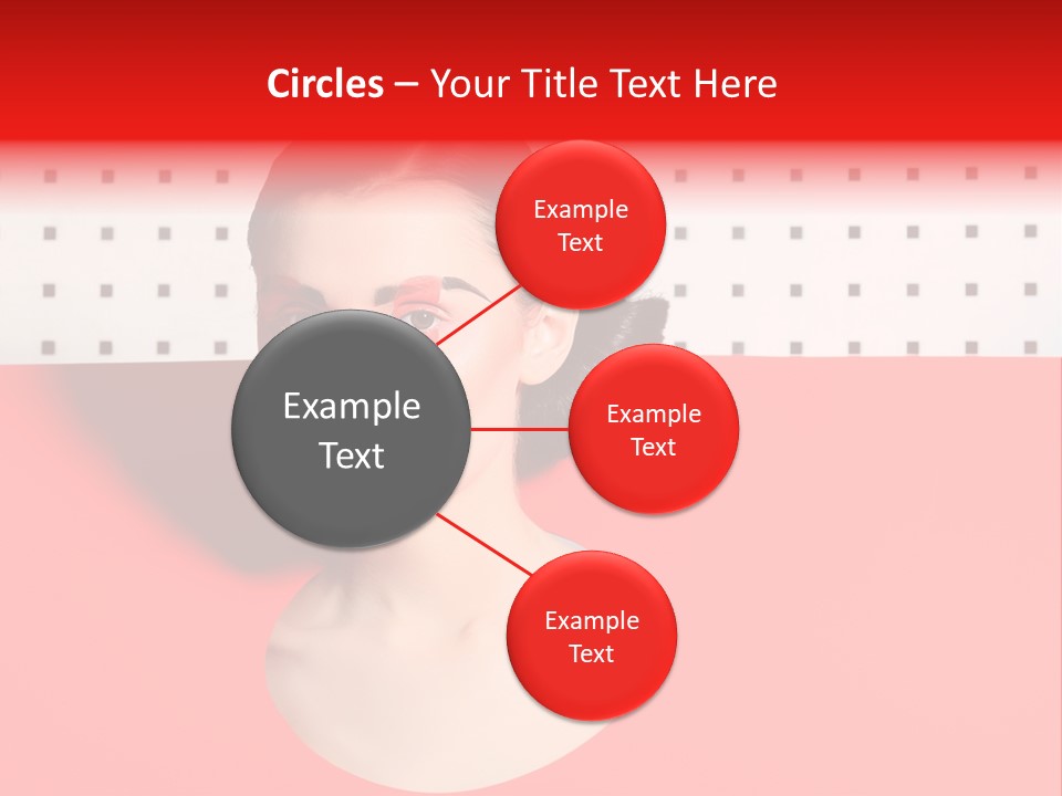 Lady Hair Woman PowerPoint Template