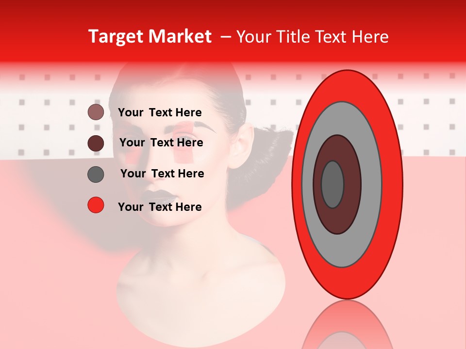 Lady Hair Woman PowerPoint Template