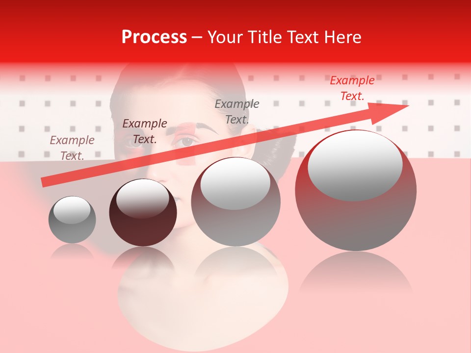 Lady Hair Woman PowerPoint Template