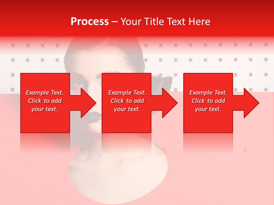 Lady Hair Woman PowerPoint Template