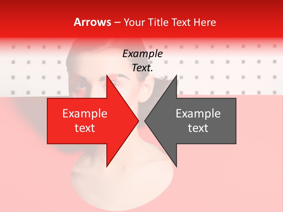 Lady Hair Woman PowerPoint Template