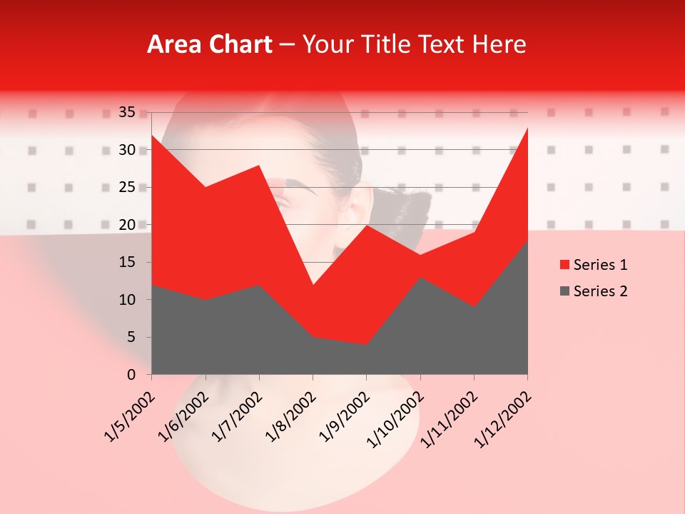 Lady Hair Woman PowerPoint Template