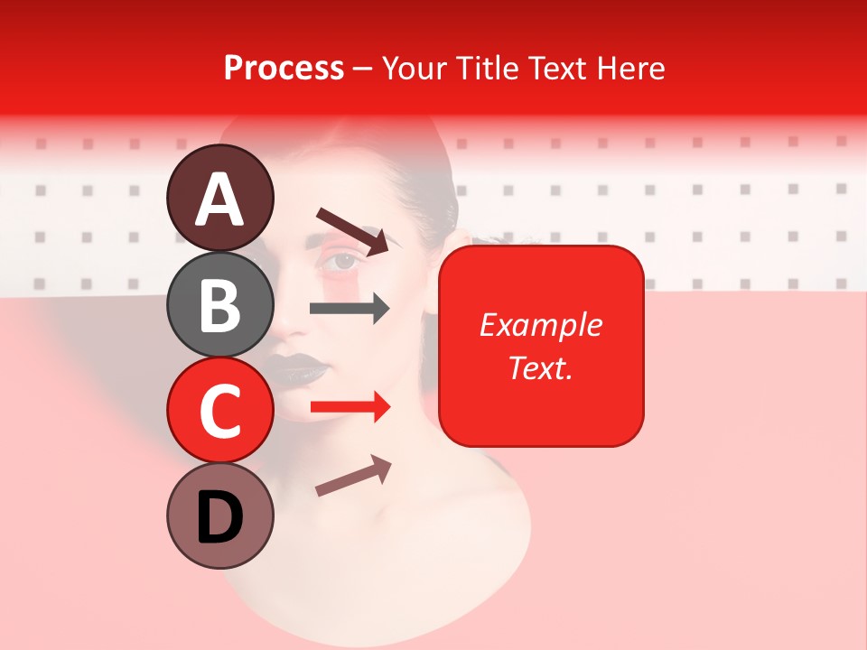 Lady Hair Woman PowerPoint Template