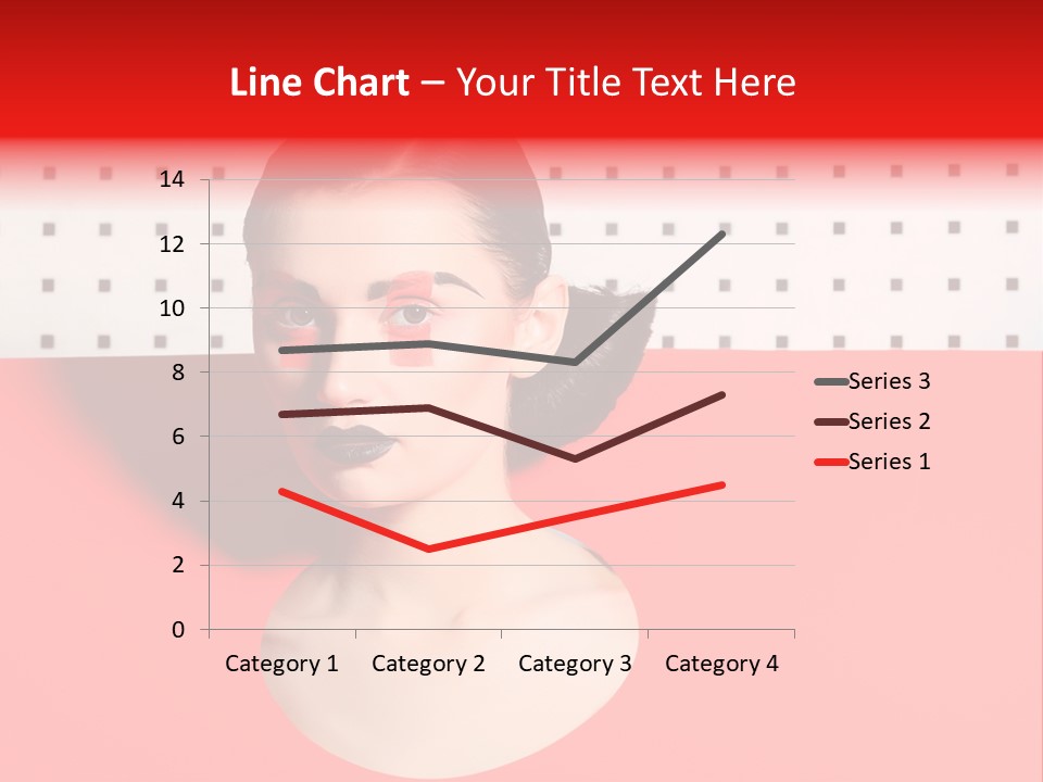 Lady Hair Woman PowerPoint Template