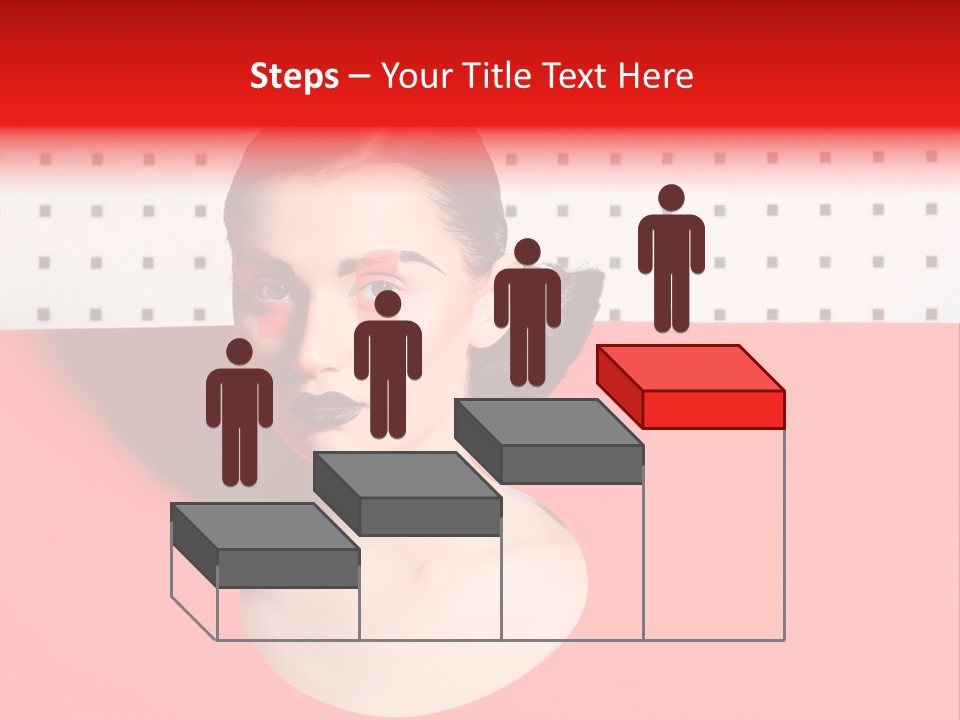 Lady Hair Woman PowerPoint Template