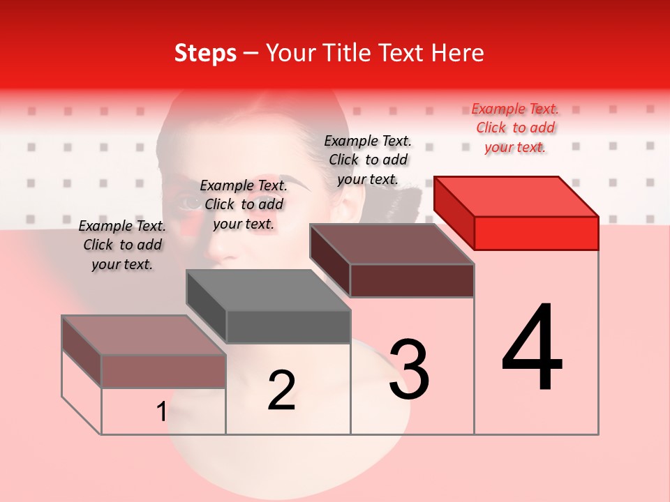 Lady Hair Woman PowerPoint Template