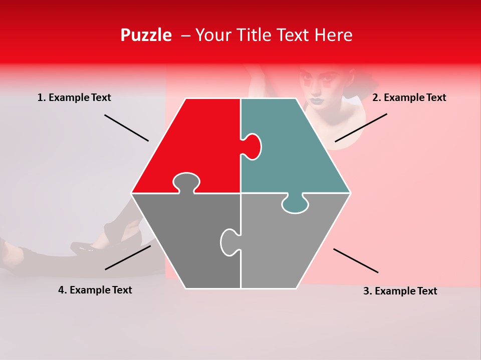 Sexy Beautiful Posing PowerPoint Template