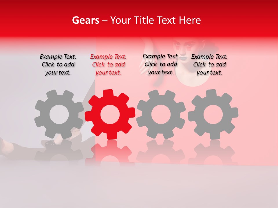 Sexy Beautiful Posing PowerPoint Template