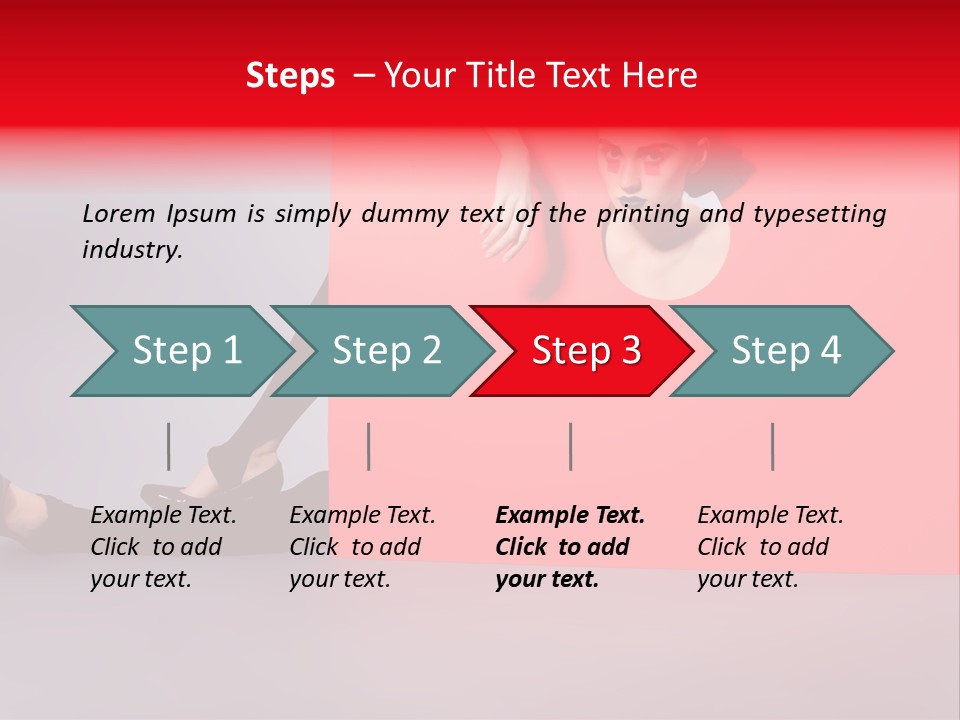 Sexy Beautiful Posing PowerPoint Template