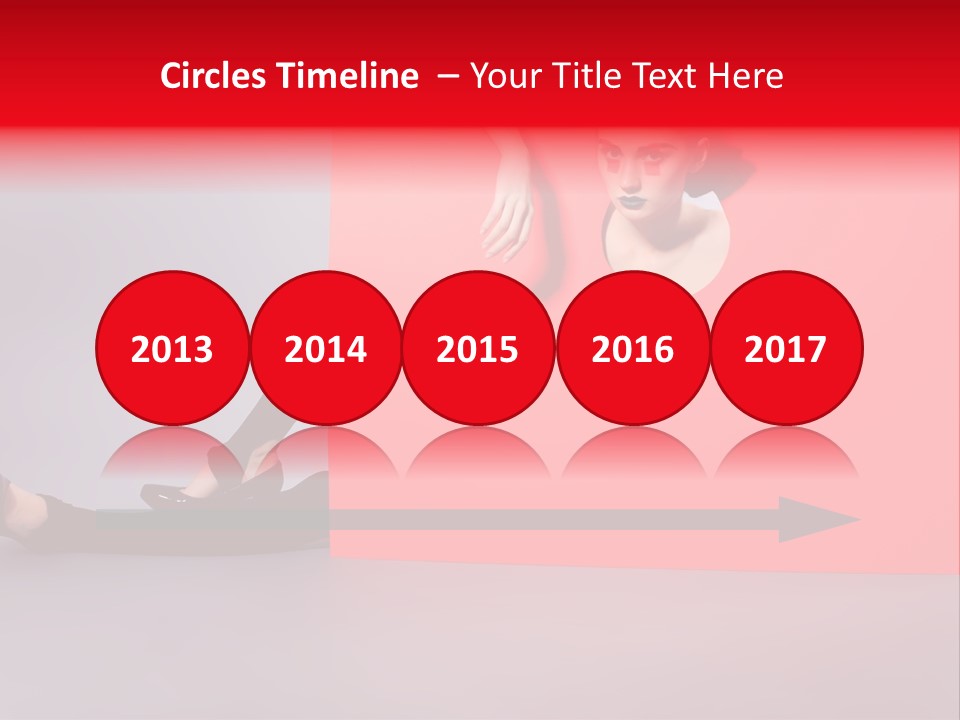 Sexy Beautiful Posing PowerPoint Template