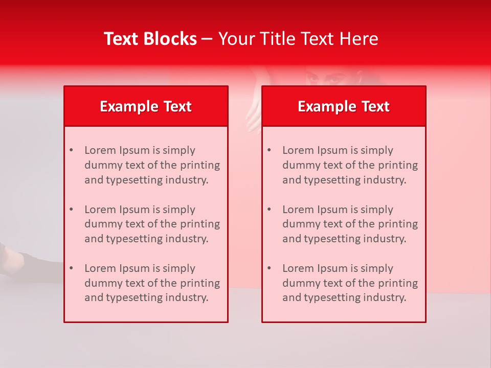 Sexy Beautiful Posing PowerPoint Template