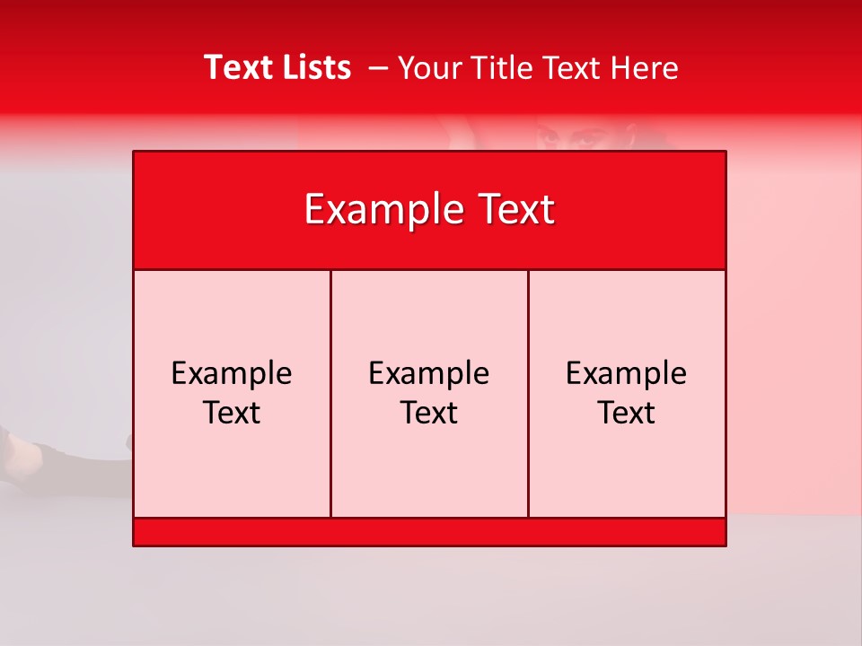 Sexy Beautiful Posing PowerPoint Template