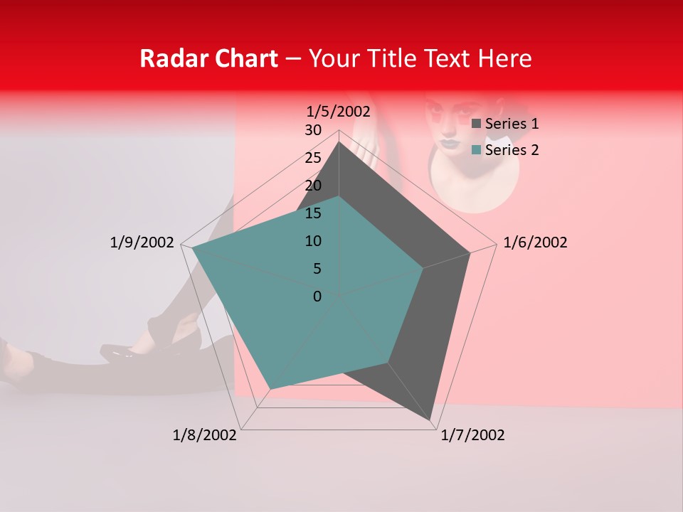 Sexy Beautiful Posing PowerPoint Template