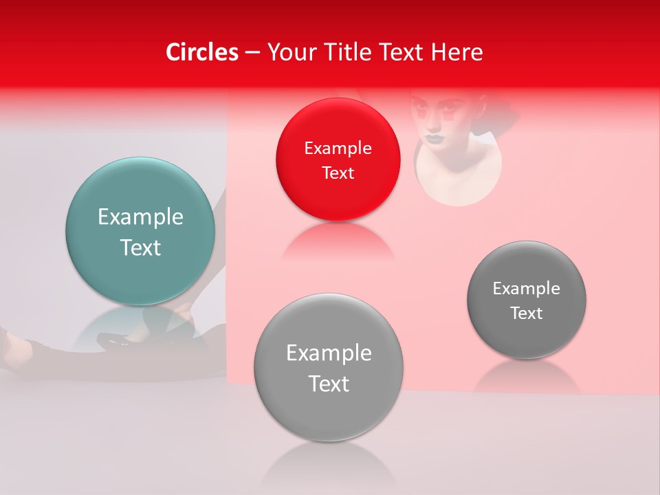 Sexy Beautiful Posing PowerPoint Template