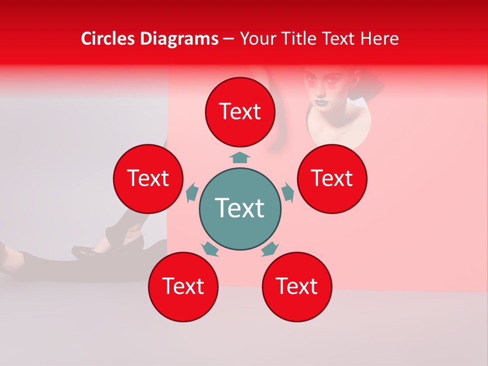 Sexy Beautiful Posing PowerPoint Template