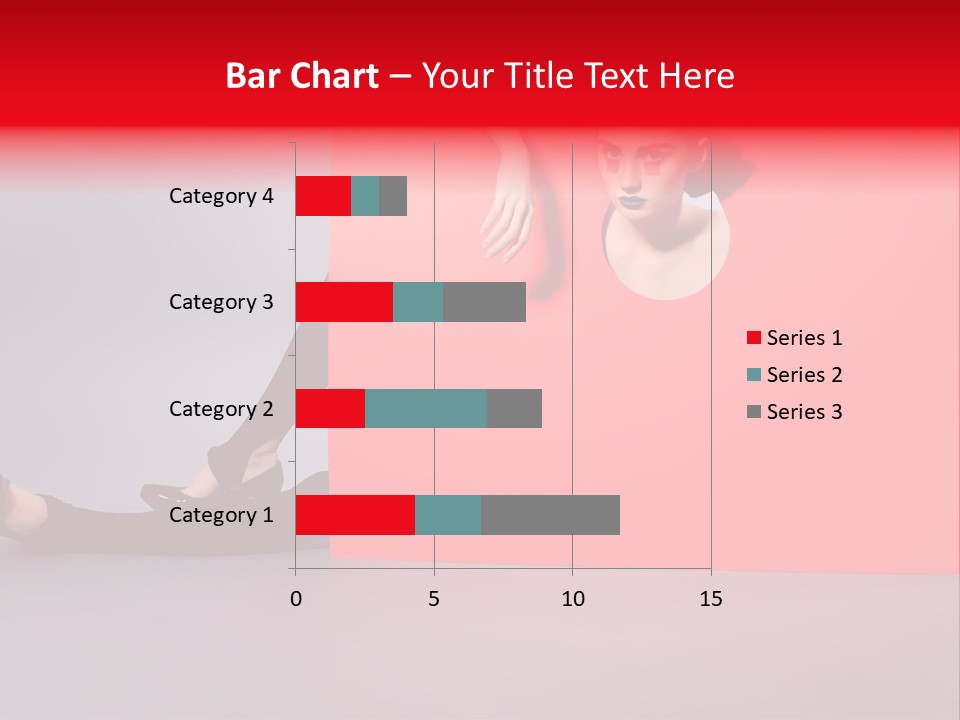 Sexy Beautiful Posing PowerPoint Template