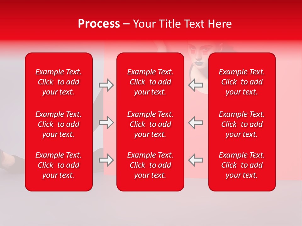 Sexy Beautiful Posing PowerPoint Template