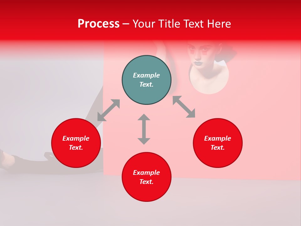 Sexy Beautiful Posing PowerPoint Template