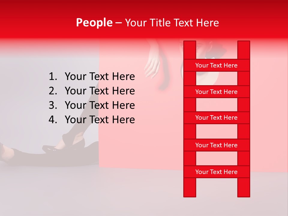 Sexy Beautiful Posing PowerPoint Template