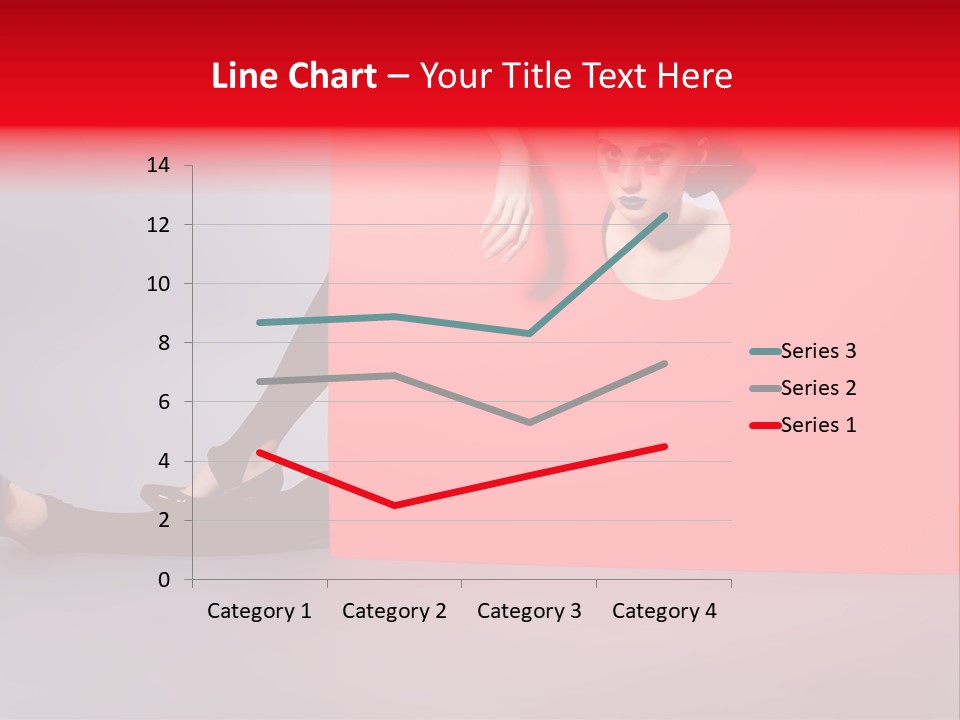 Sexy Beautiful Posing PowerPoint Template