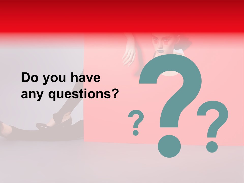 Sexy Beautiful Posing PowerPoint Template