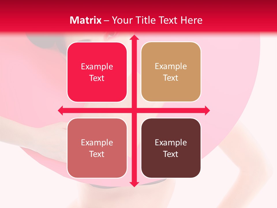 Sexy Face Isolated PowerPoint Template