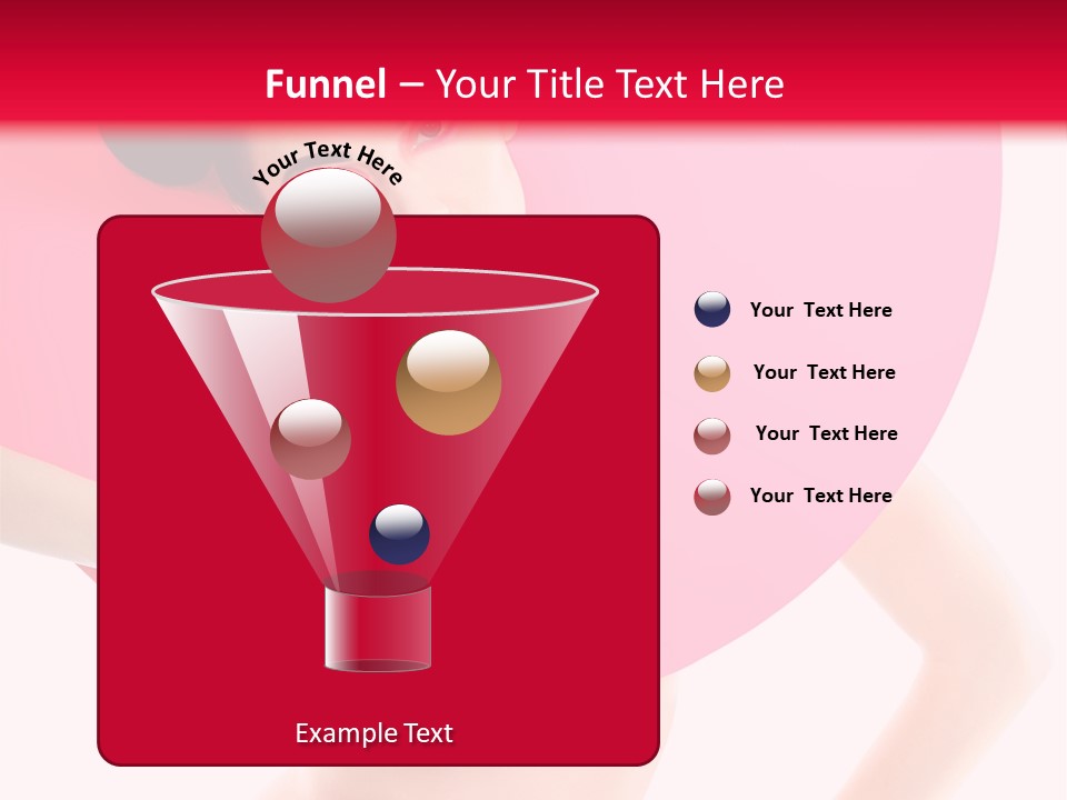 Sexy Face Isolated PowerPoint Template