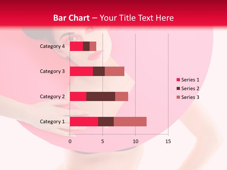 Sexy Face Isolated PowerPoint Template