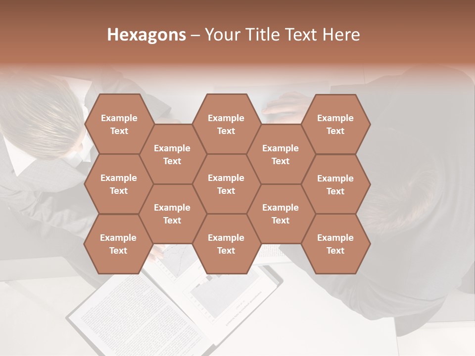 Text Partnership Collaboration PowerPoint Template