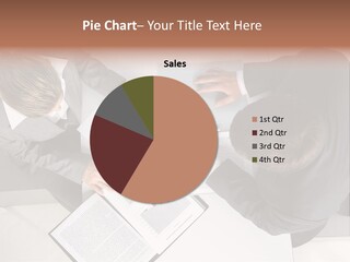 Text Partnership Collaboration PowerPoint Template