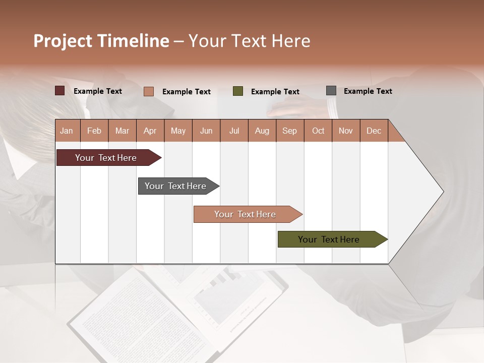 Text Partnership Collaboration PowerPoint Template