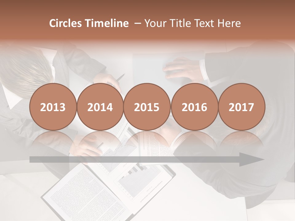 Text Partnership Collaboration PowerPoint Template