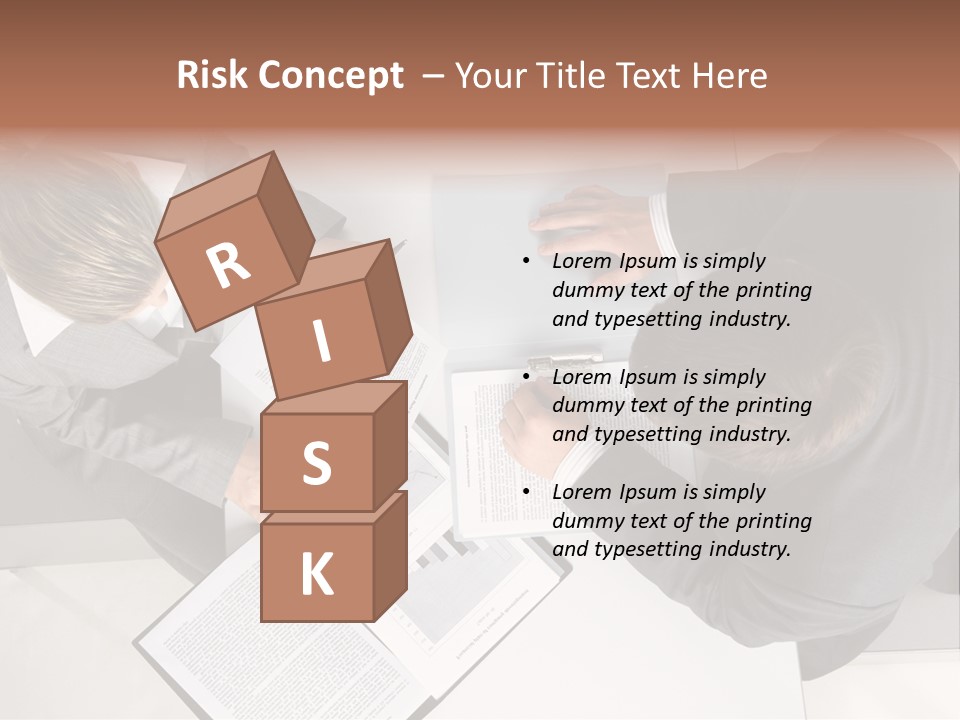 Text Partnership Collaboration PowerPoint Template