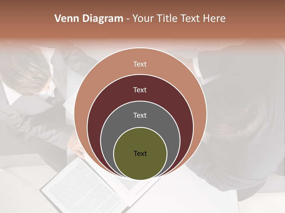 Text Partnership Collaboration PowerPoint Template